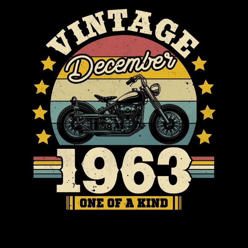 Millésime Décembre 1963 60 ans