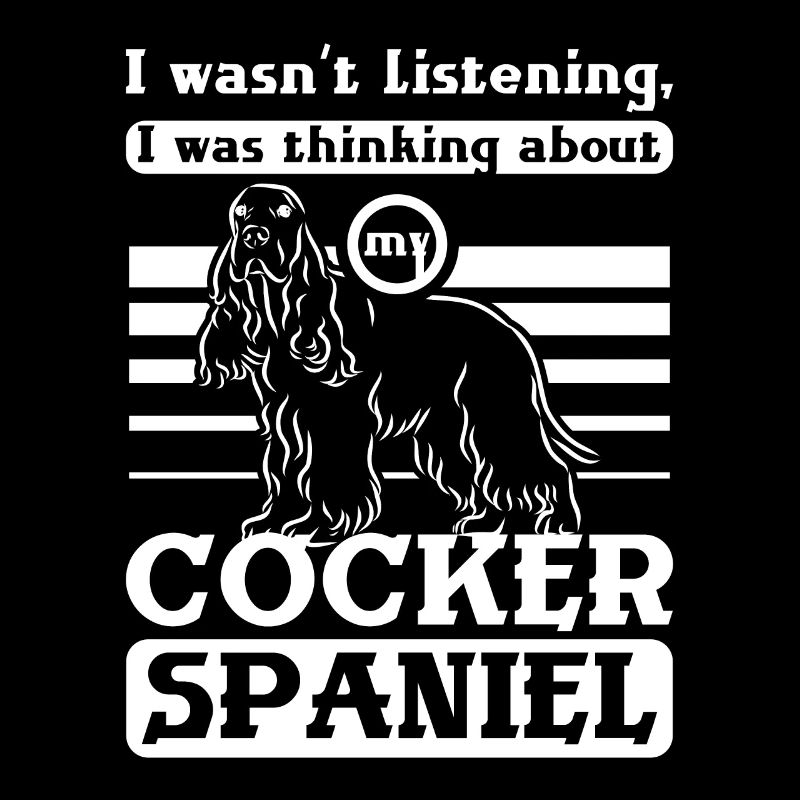 I was thinking about my cocker spaniel