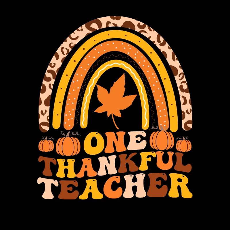 Ein dankbarer Lehrer Regenbogen-Leopard-Lehrer