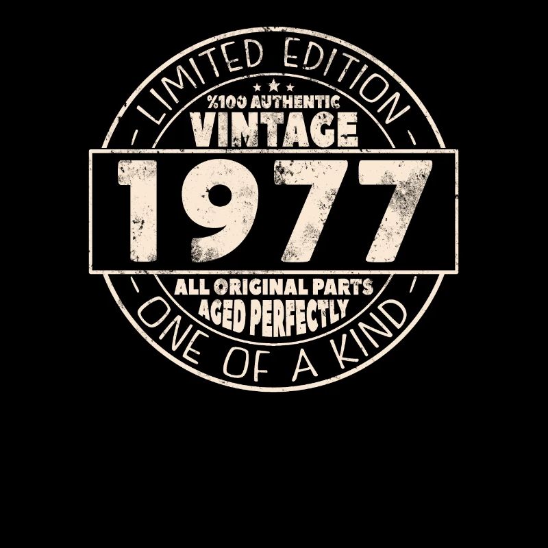 Geburtstagsgeschenk Vintage 1977