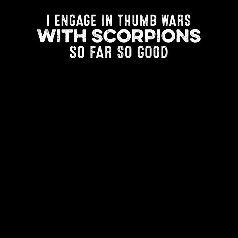Je m’engage dans des guerres de pouce avec Scorpions Positive Fun
