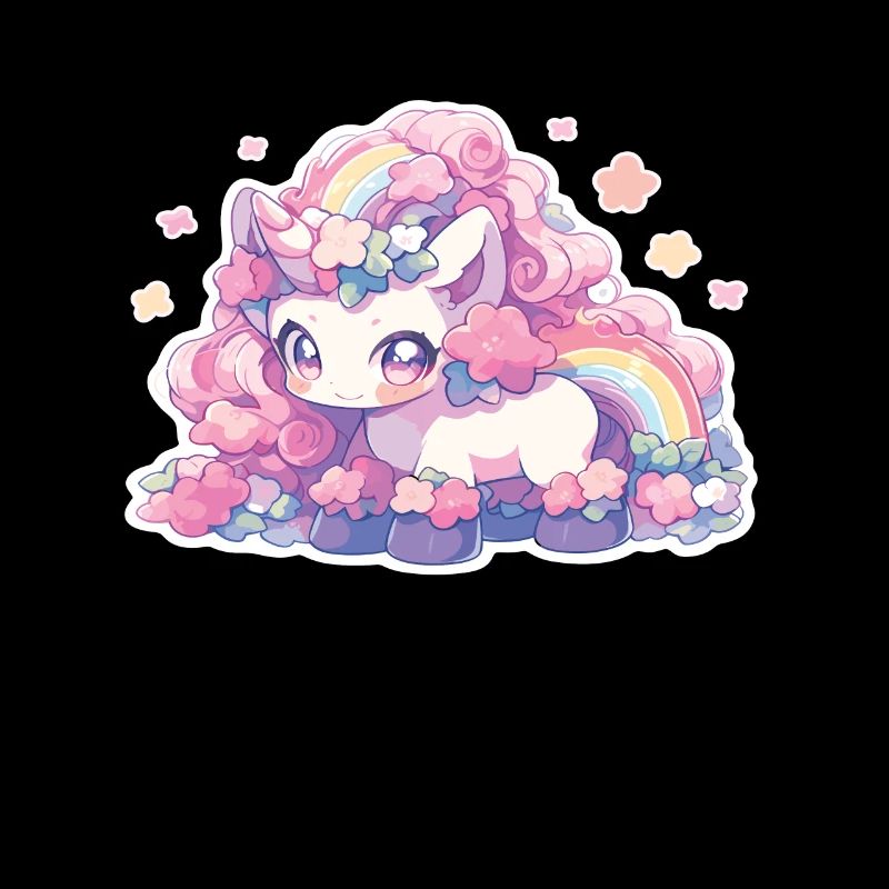 Einhörner Regenbogen Einhorn Regenbogen