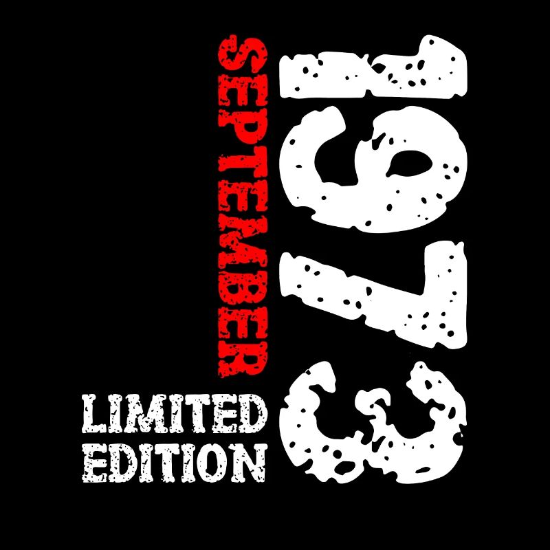 1973 Septembre Édition Limitée 50th Birthday Deco