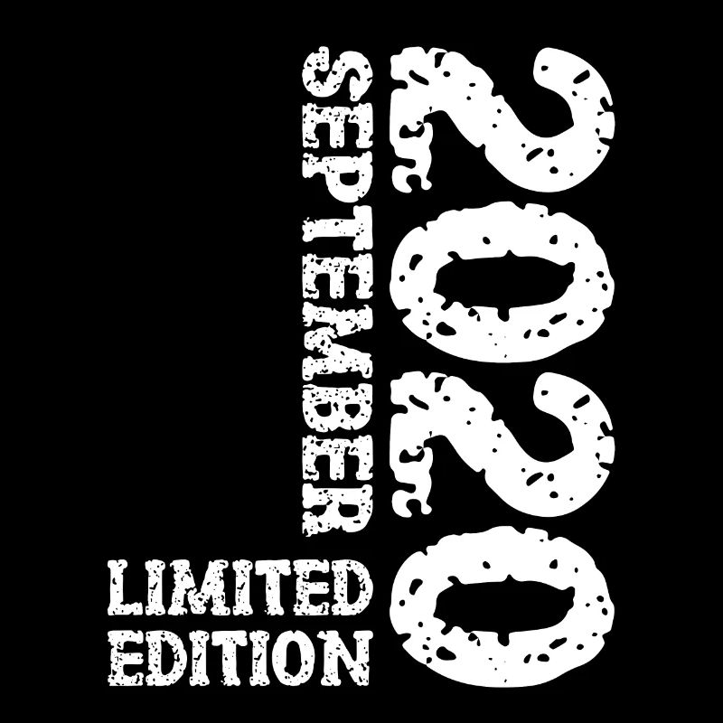 2020 September Limited Edition 3rd Birthday Decoration