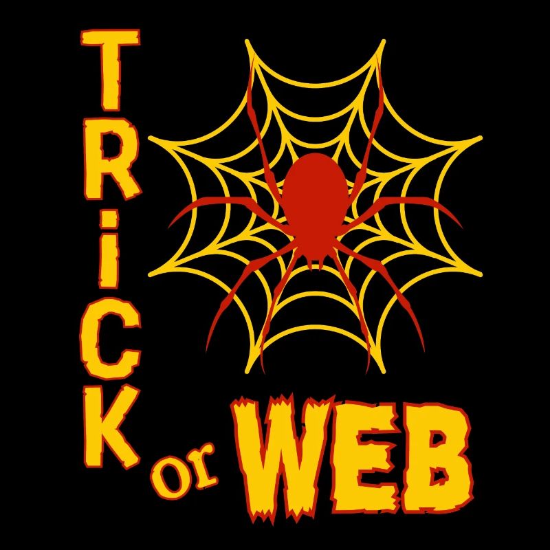 "Trick or Web", candy hunt for Halloween