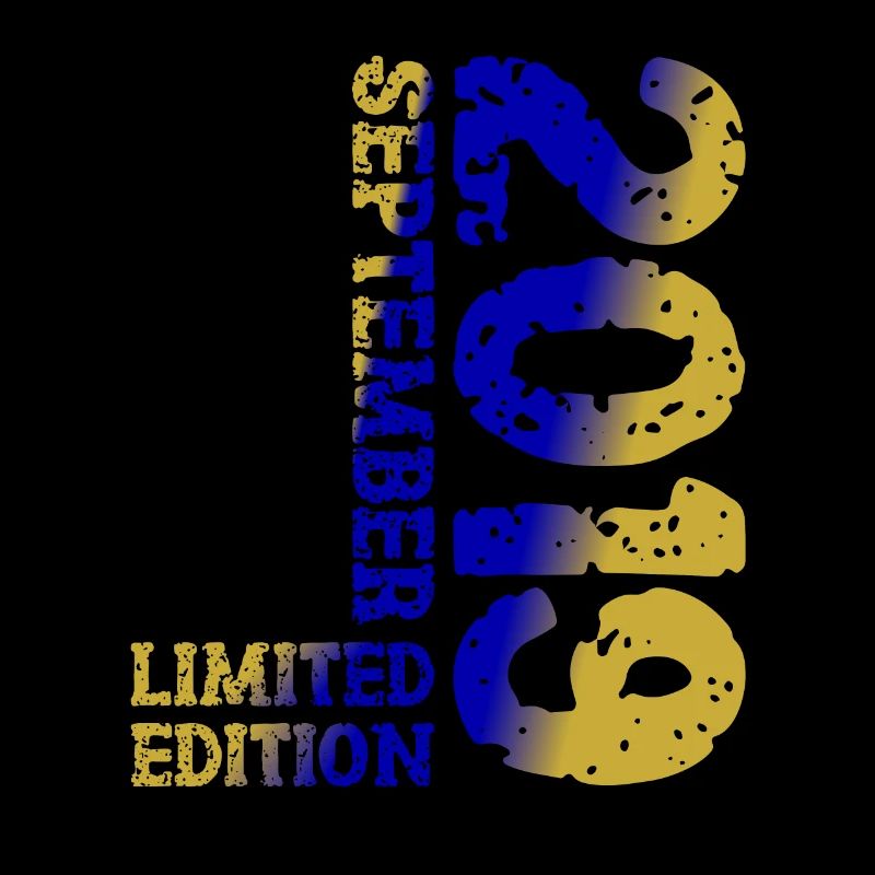 2019 September Limited Edition 4. Geburtstag Deko