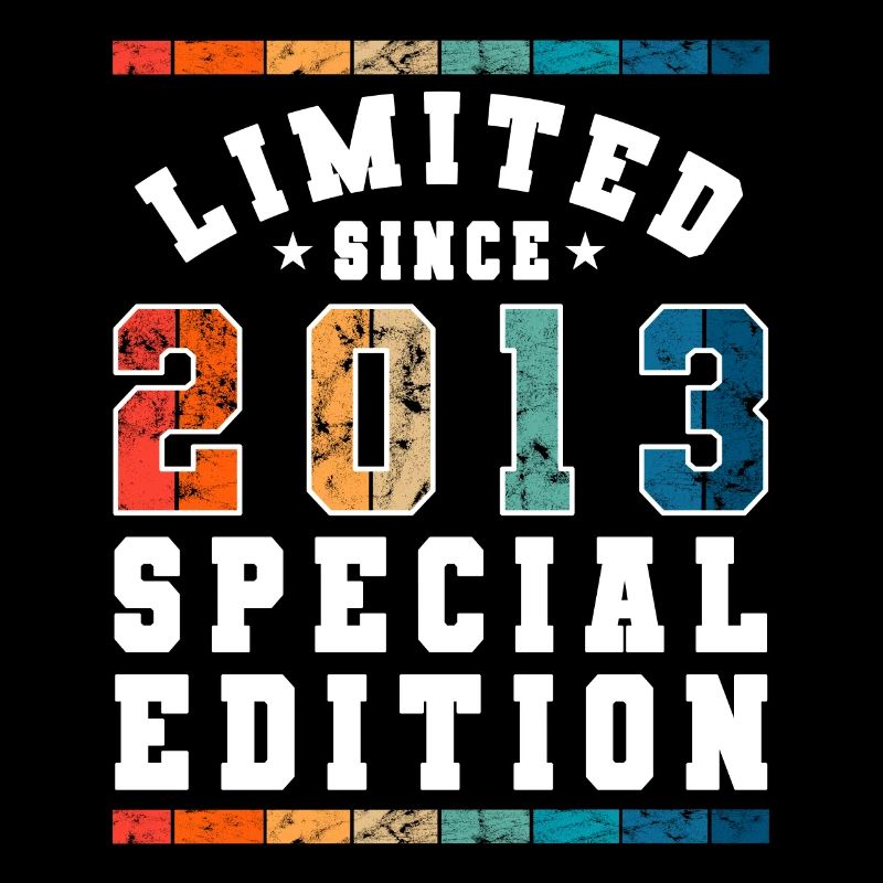 Limited Edition since 2013 Geburtstag Geschenk