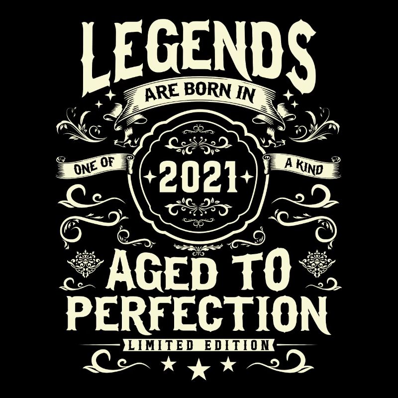 Legendäres 2021er Geburtstagsshirt