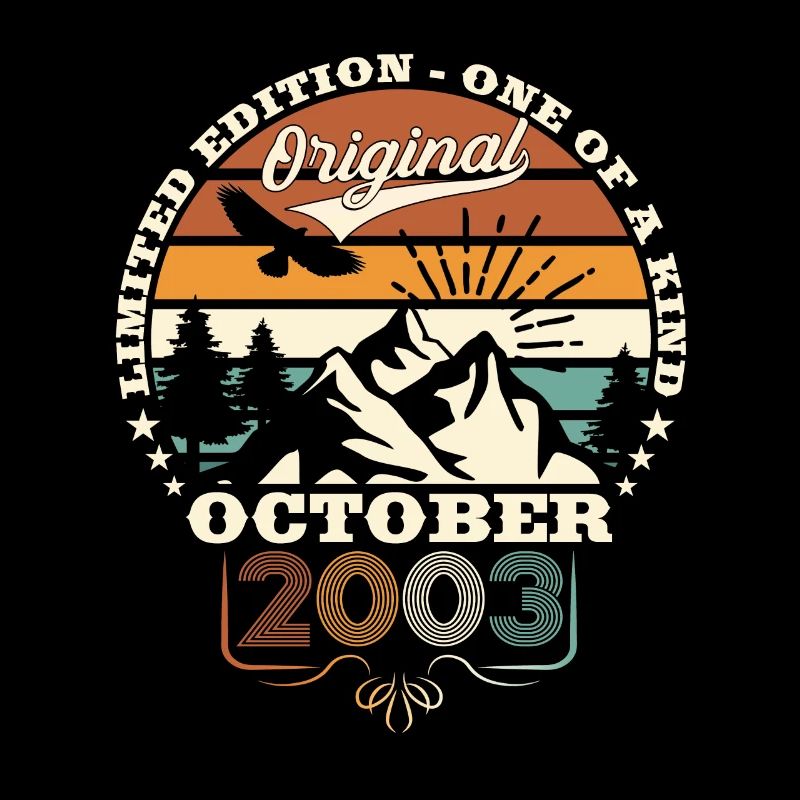 20th Birthday Original October Year 2003