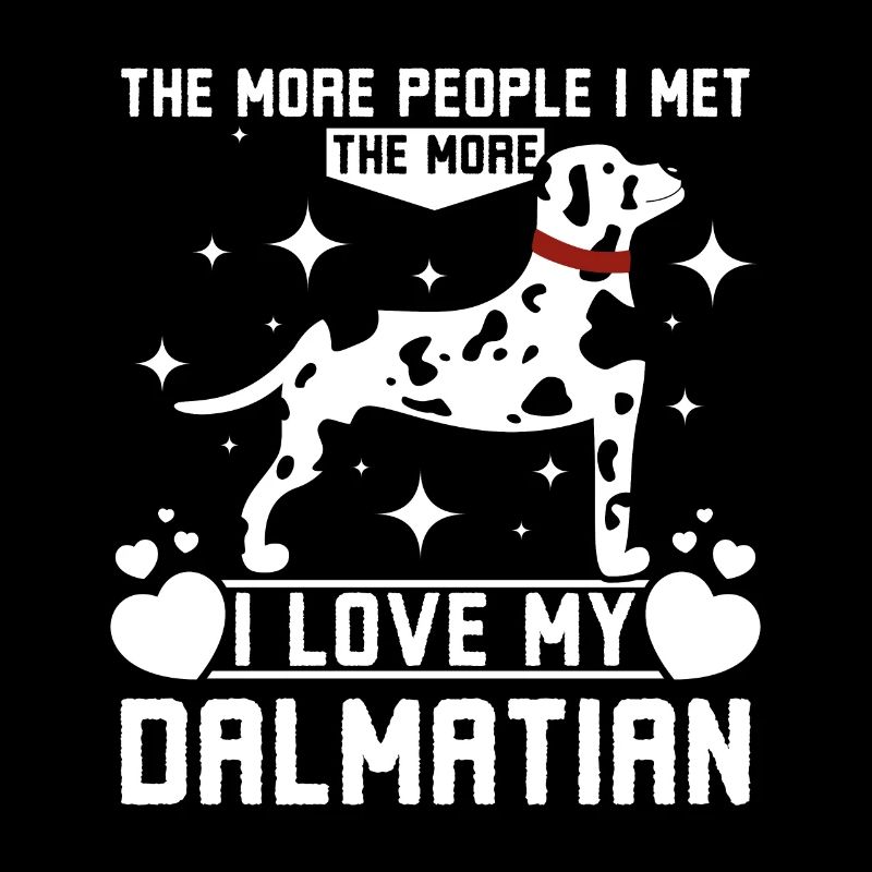 Plus je rencontrais de gens, plus j’aime mon dalmatien
