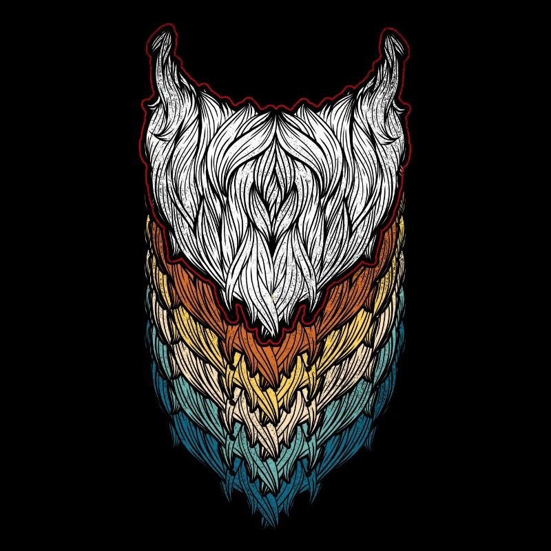 Beard Lover Bearded Man Retro