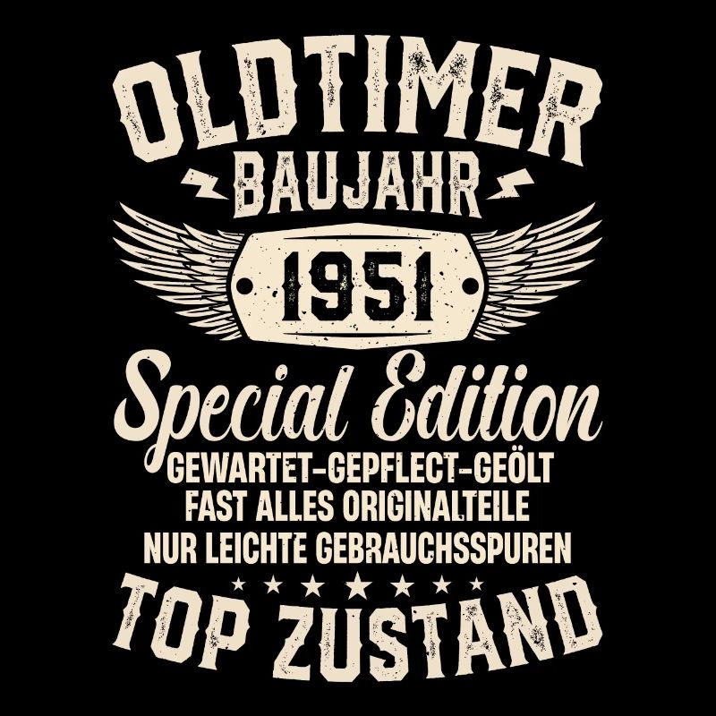 1951 Oldtimer Geburtstagsgeschenk