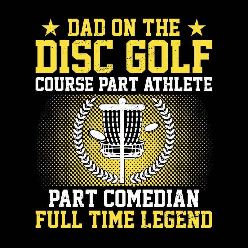 Disc Golf Player Disc Golfer Frisbee Player Par Pu