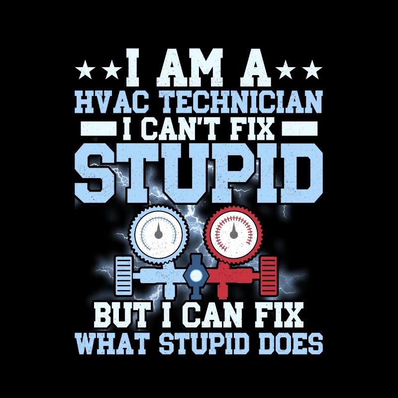 I Am A HVAC Technician AC Tech Installer HVAC Tech