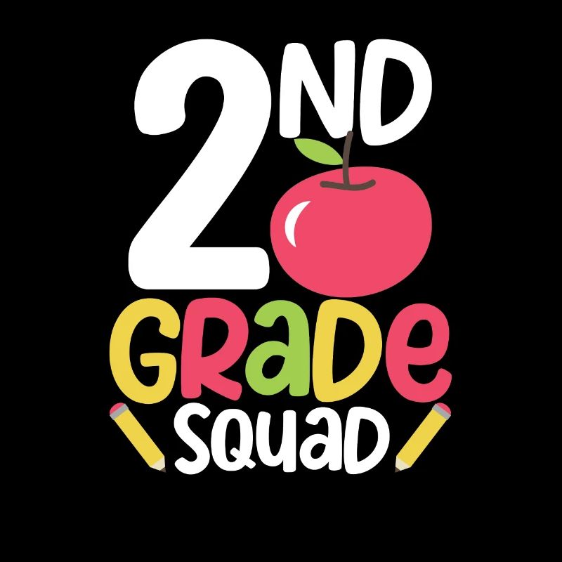 2nd Grade Squad Second Teacher Student Team Back