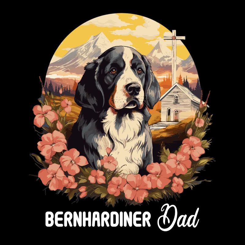 Hund Bernhardiner