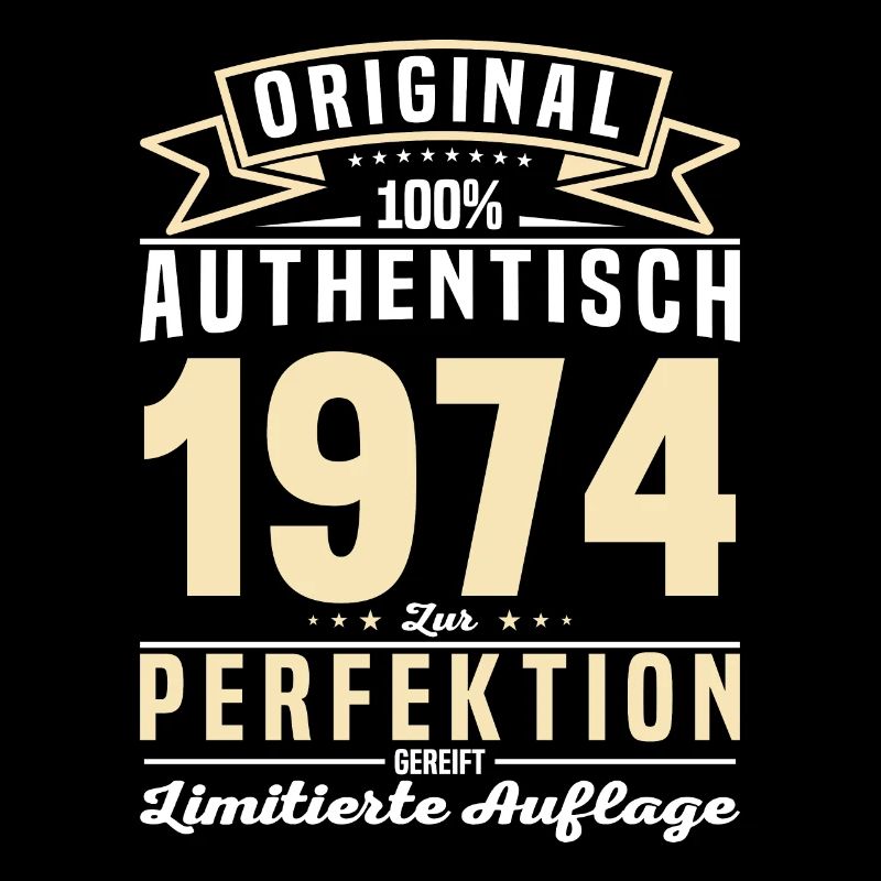 Authentisches 1974 Geburtstagsgeschenk