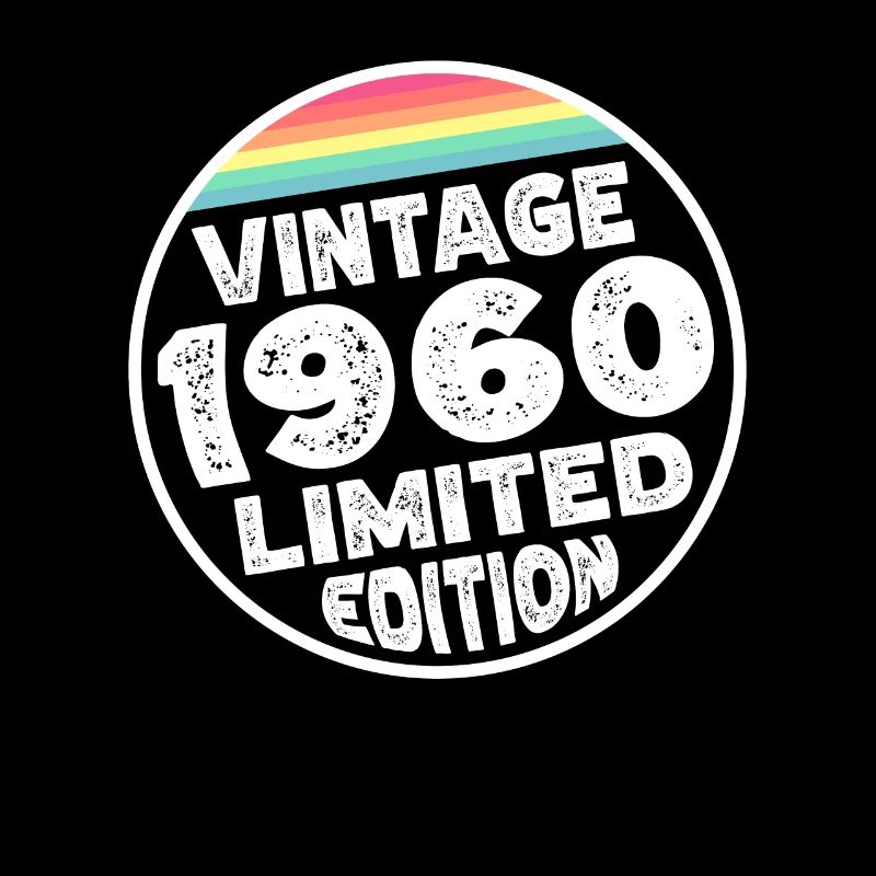 Limited Edition since 1960 Geburtstag Geschenk