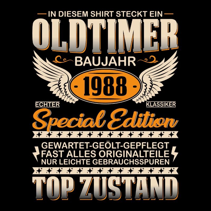 Oldtimer Geschenk '88 Geburtstag