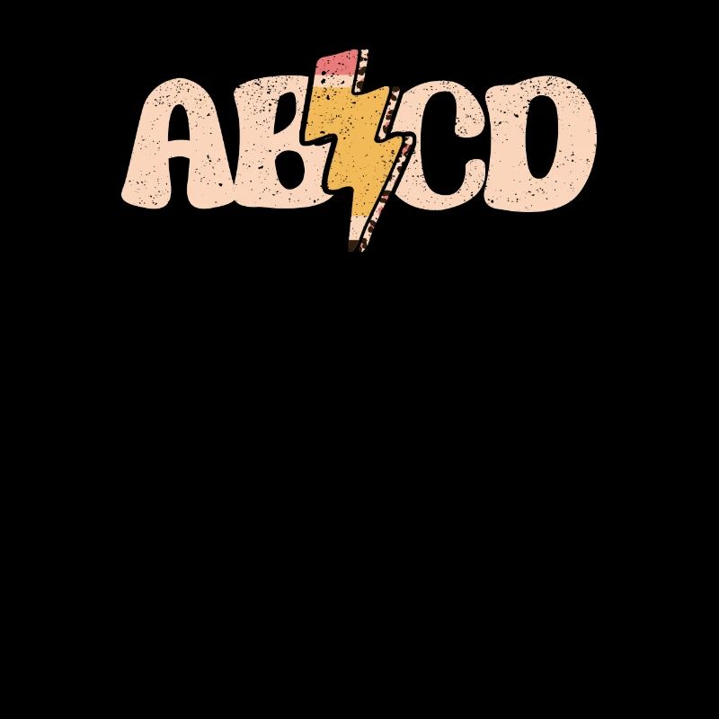ABCD Lightning Leopard Bleistift 100. Tag Schule