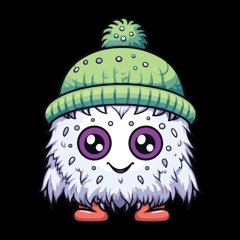 Cold Winter Bacilli Comic Cute