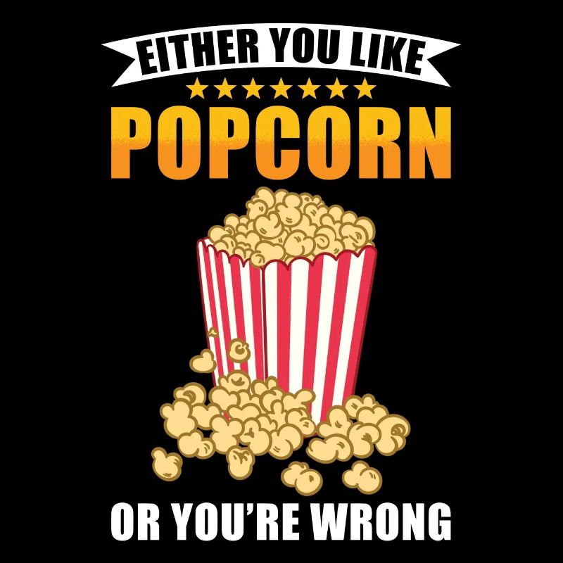Popcorn amant cadeau drôle pop-corn
