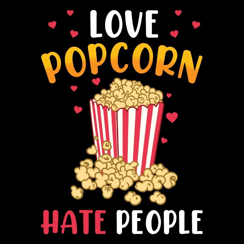 Popcorn amant cadeau drôle pop-corn