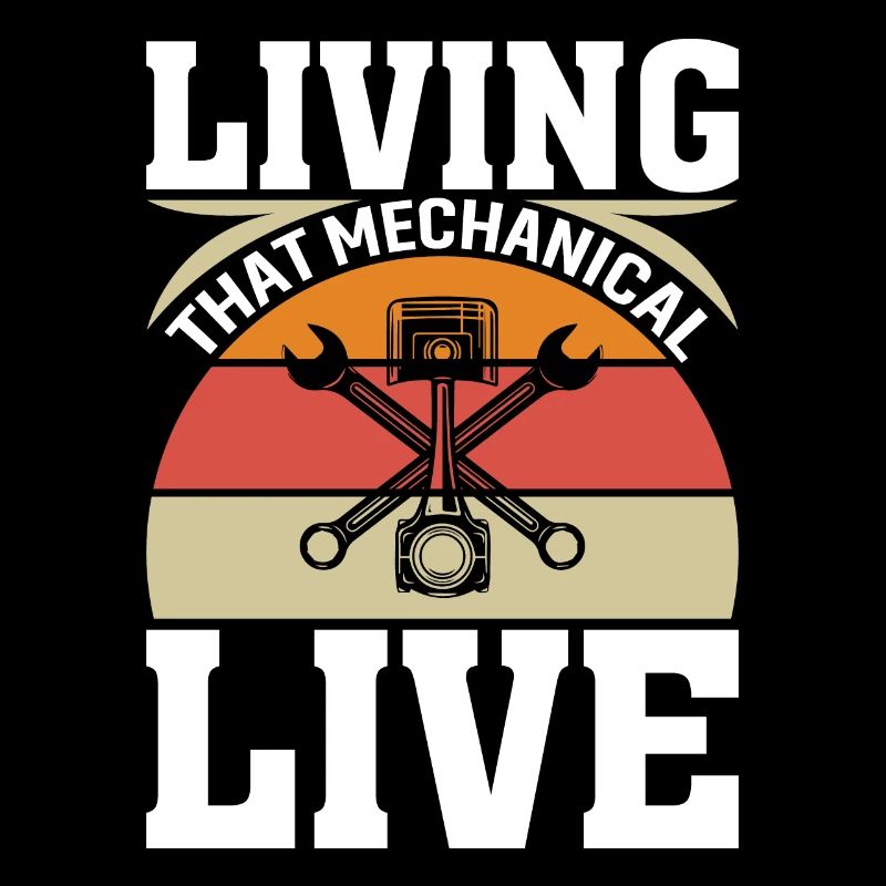 Life that lives mechanically