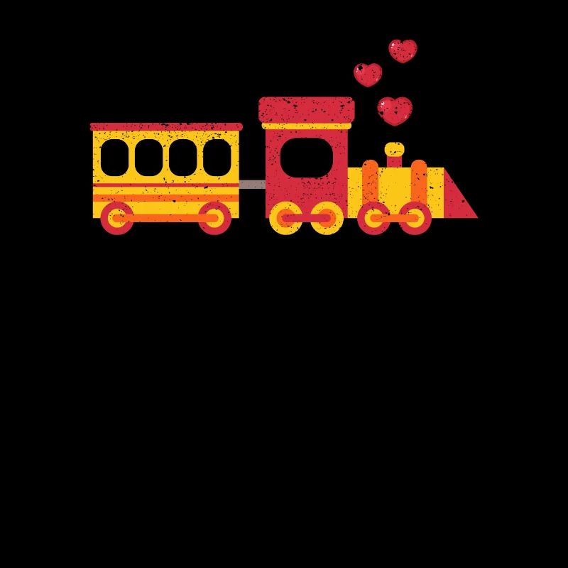Train Coeurs Saint-Valentin Mignon V-Day Lover Heart