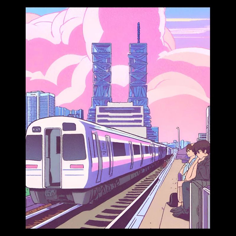Japan Train Station