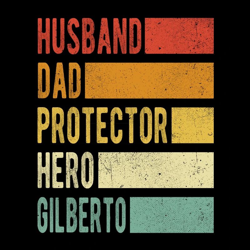 Gilberto Name Papa Geschenk