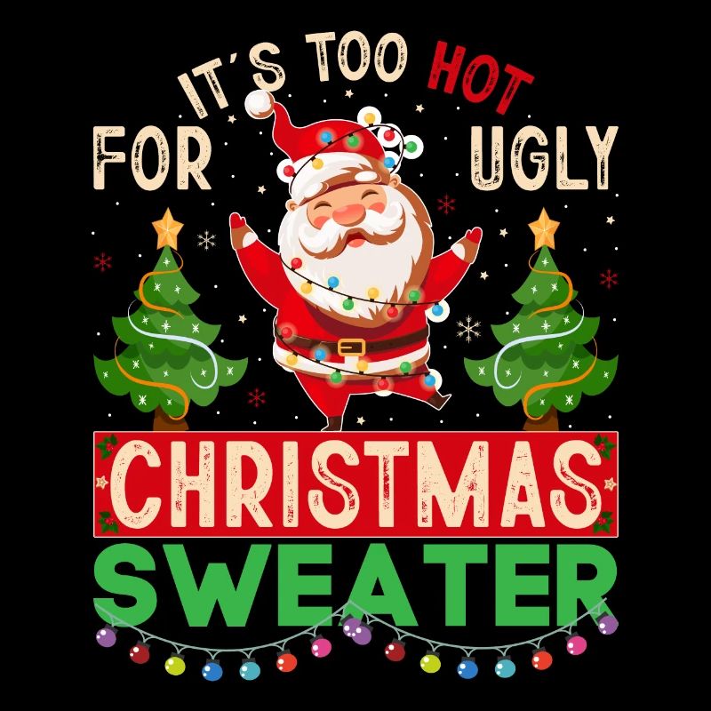 Il fait trop chaud pour les pulls de Noël moches