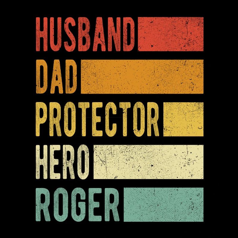 Roger Name Dad Gift