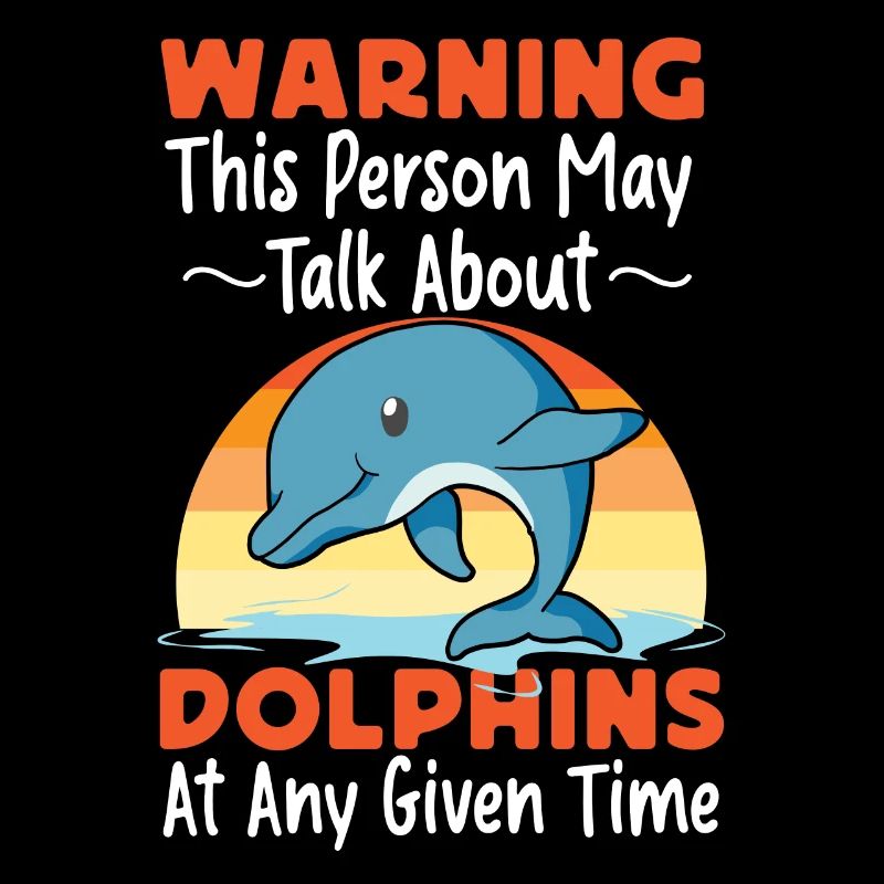 Dolphin Retro Warning This Person