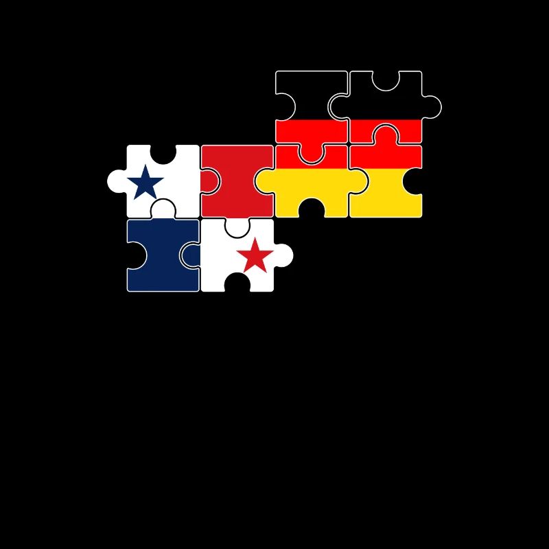 Panama Germany Flag German Panamanian