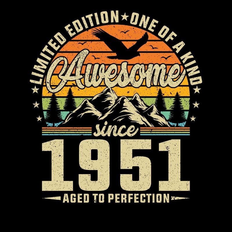 1951: Legendäres Retro-Geburtstagsshirt