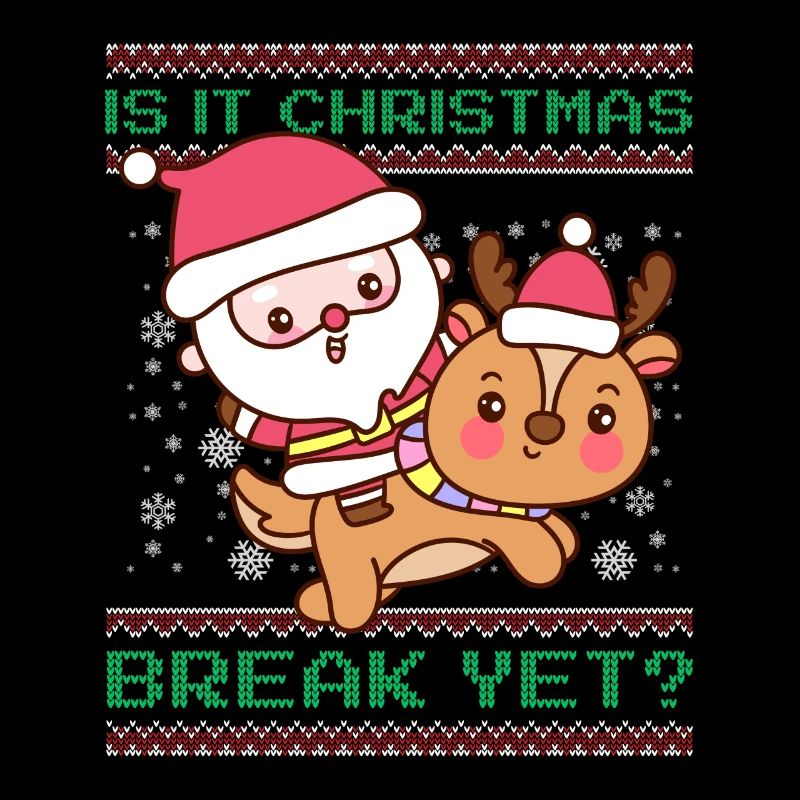 C’est déjà les vacances de Noël ? Père Noël professeur