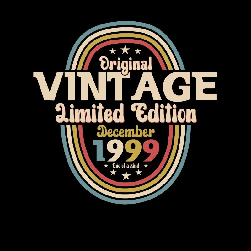 Décembre Millésime 1999 24e anniversaire Millésime