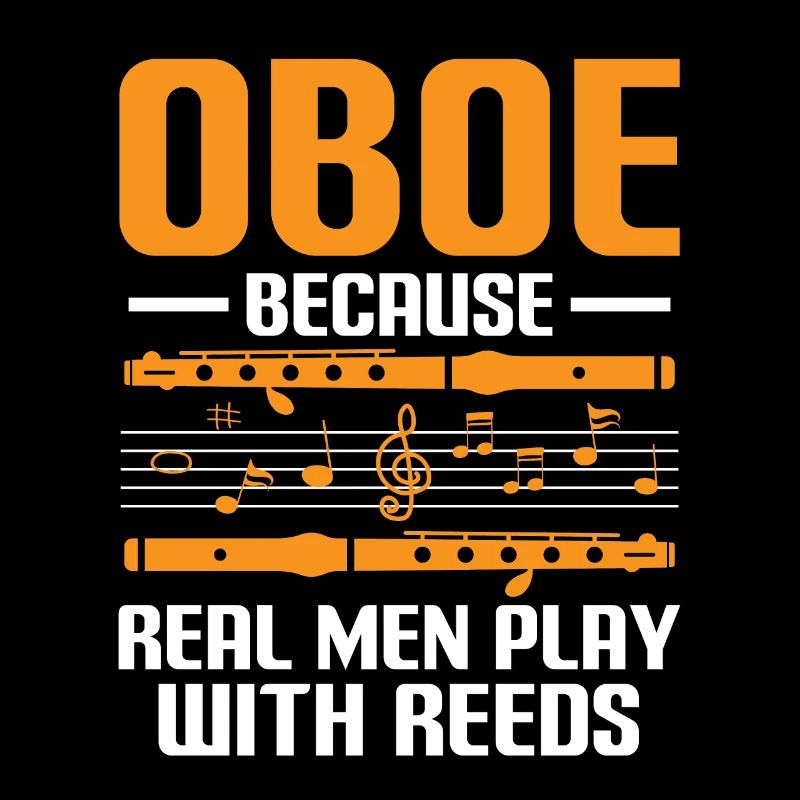 Oboe Player Oboe Basoonist Marching Band Instrumen
