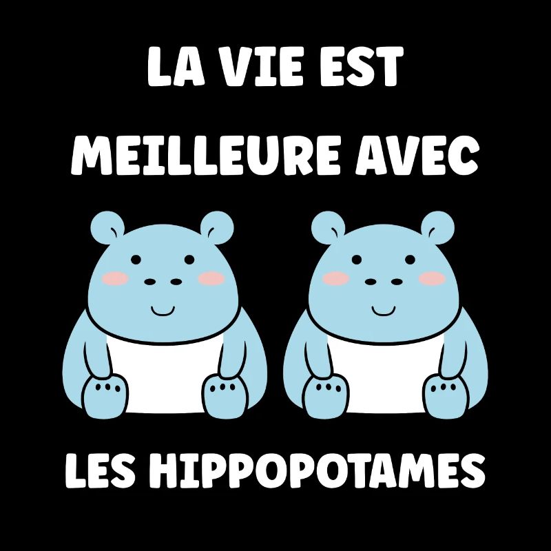 amour petit hippopotame