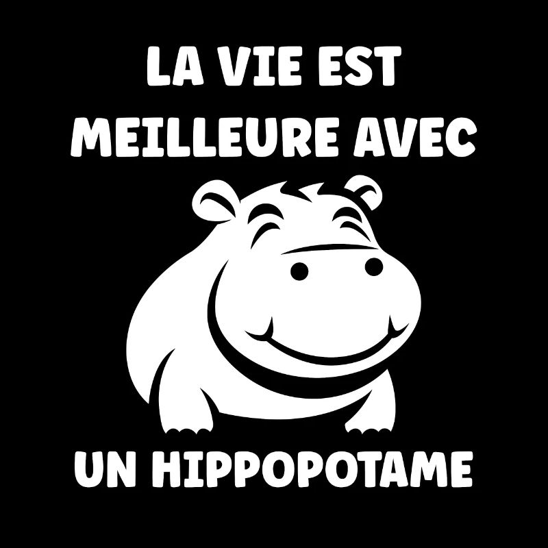 amour petit hippopotame