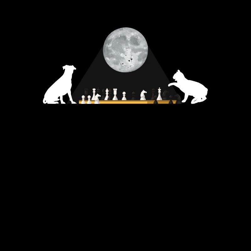 Drôle Jeu d’échecs Jeu de société Coach Dog