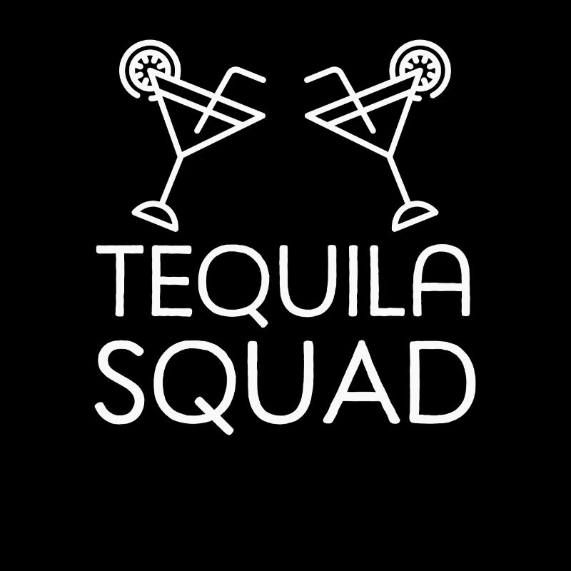 Tequila Squad Drôle Mexicain Alcool Boisson Jeu De Mots Cool