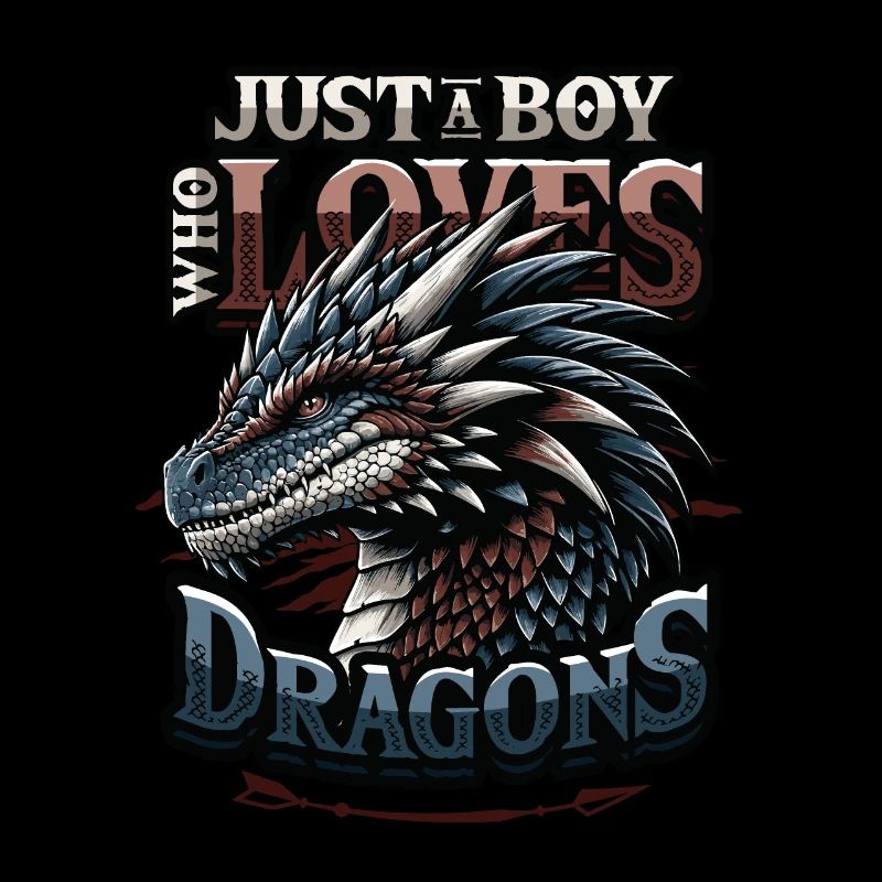 Nur Ein Junge, Der Drachen Liebt - Jungs Drachen