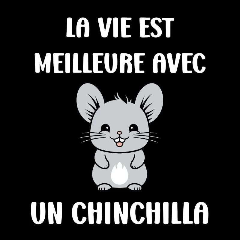 Petit chinchilla mignon
