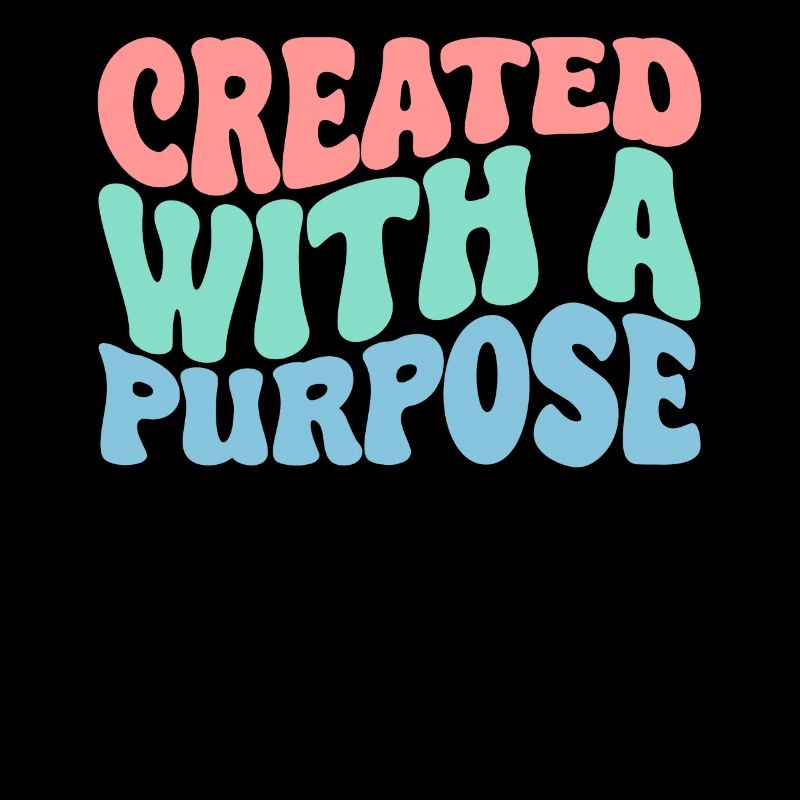 Created with a Purpose Groovy Bible Verse