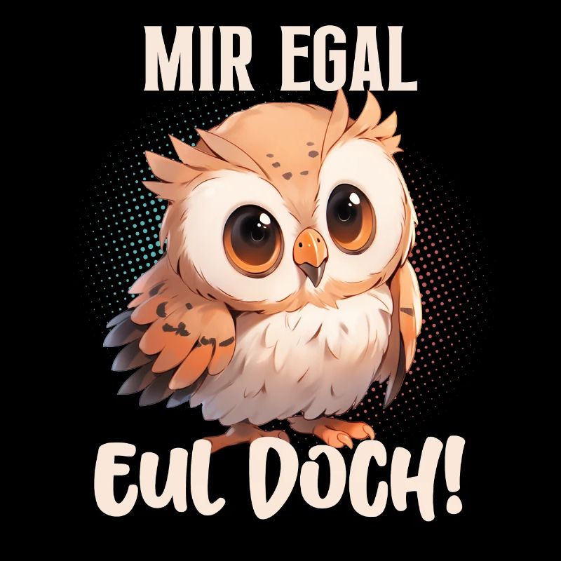 Mir Egal Eul Doch! Eule Lustige Sprüche