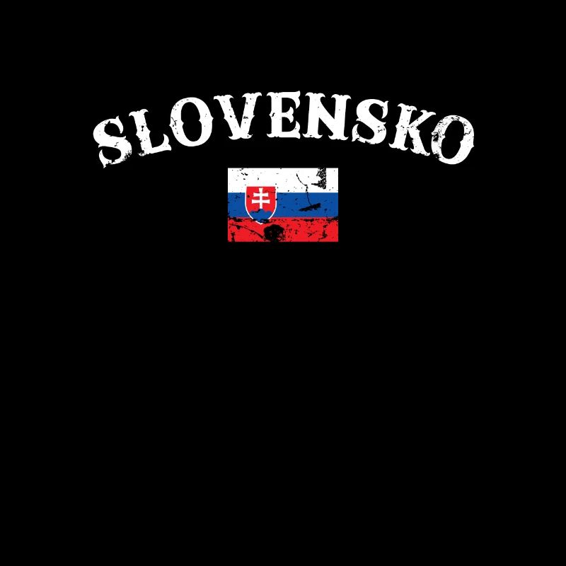 Slovensko Vintage Slovaque Drapeau Slovaque