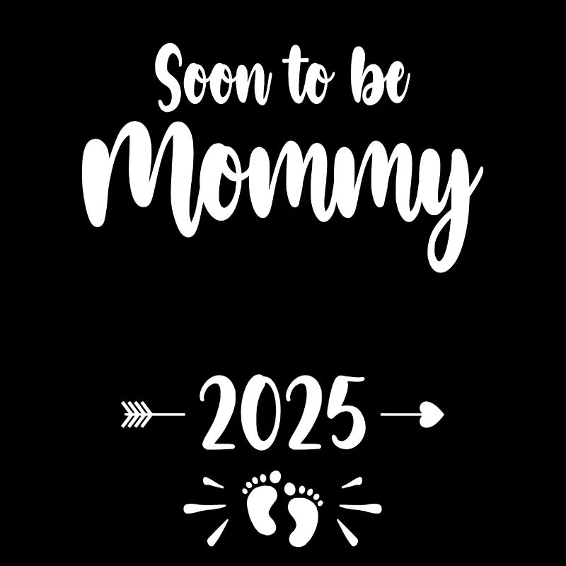 Mama Bald Mama 2025 Mutter Schwangere Kinder Mot