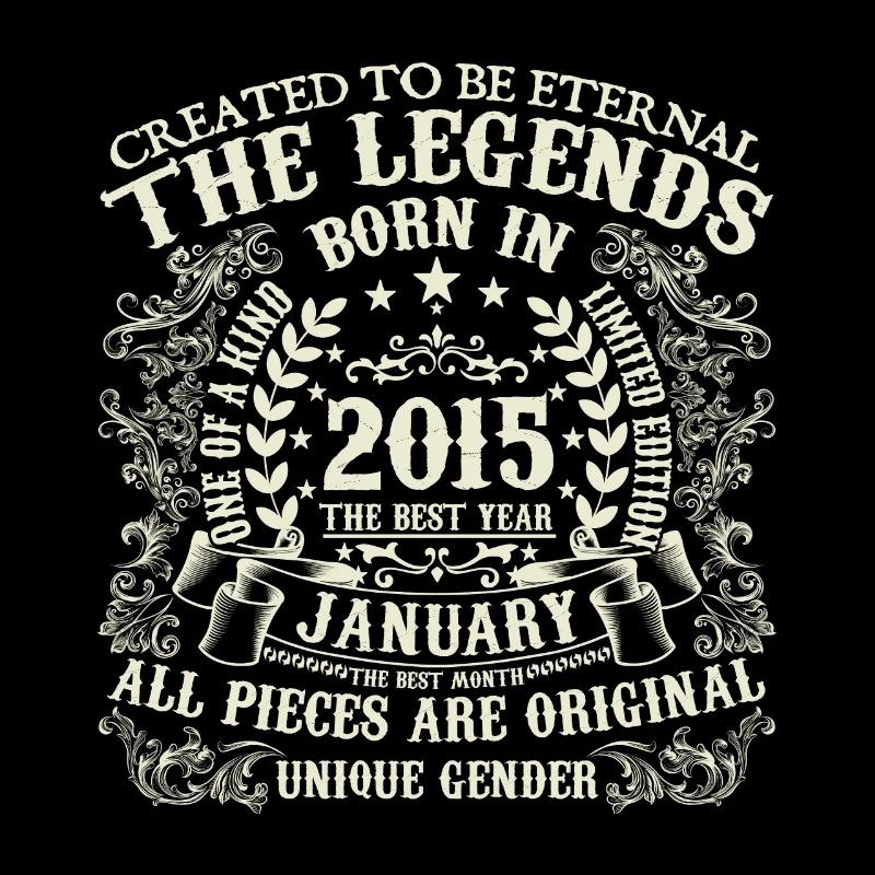 Janvier 2015 anniversaire 2015 Janvier année